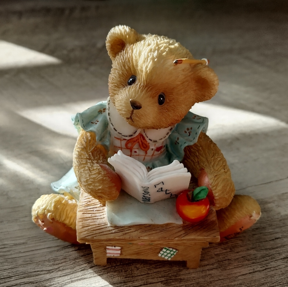 Cherished Teddies Linda Math Lessons School Bear